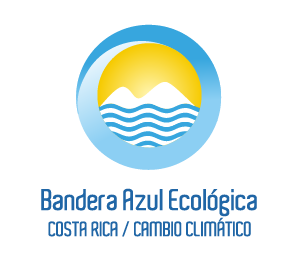 icono de tarjeta bandera azul ecológica