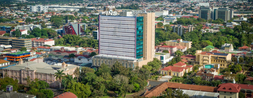 Imagen aérea de las oficinas centrales del INS