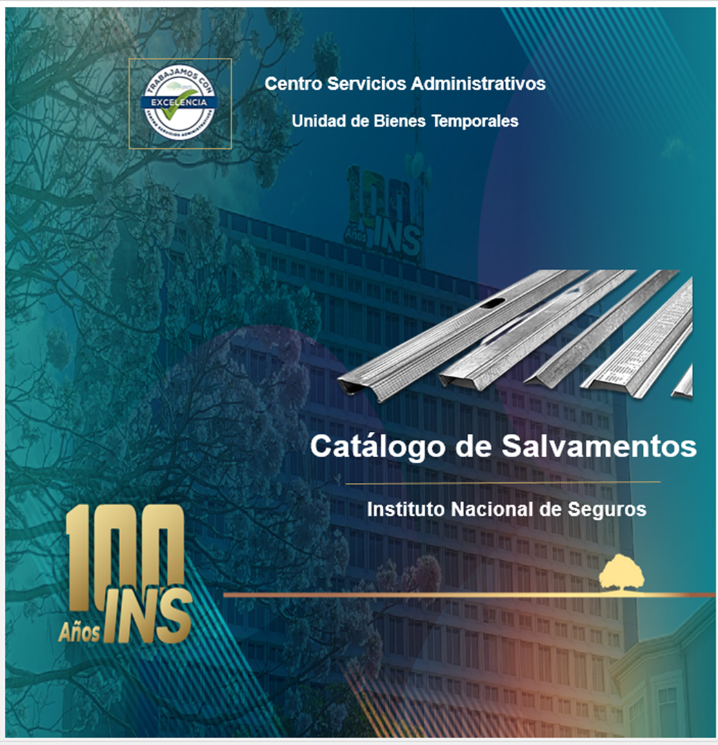 catálogo de salvamentos