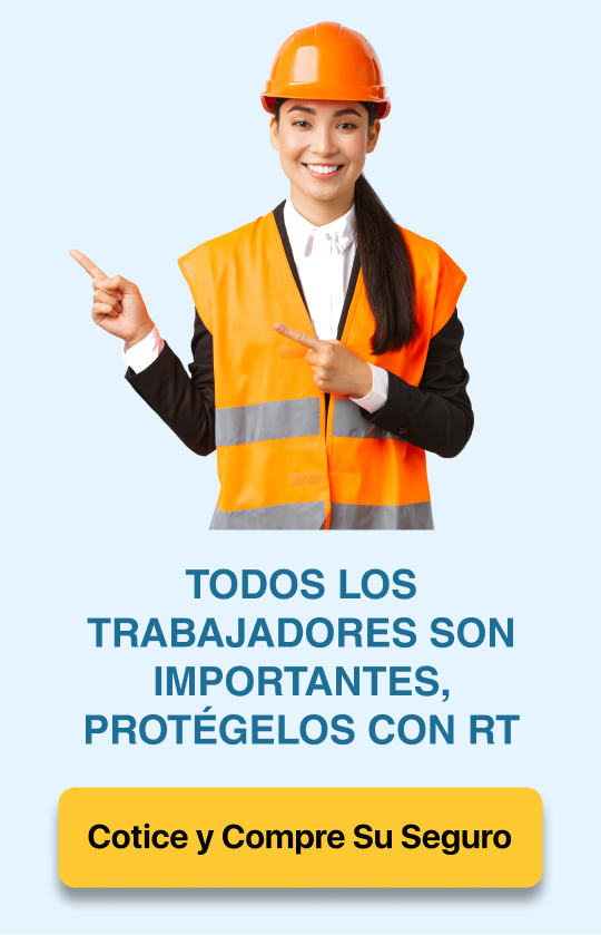 Todos los trabajadores son importantes, protégelos con RT , cotice y compre su seguro. 